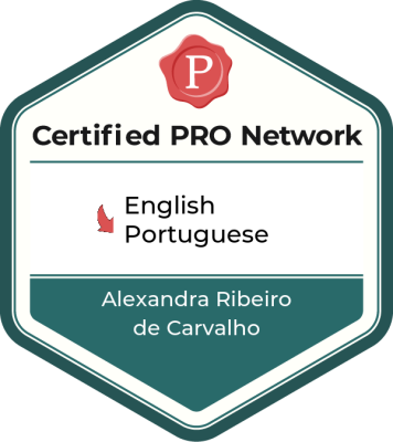 Certified PROs ProZ Certified PRO Network | Certified in English to Portuguese